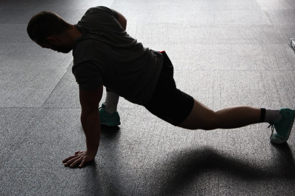 stretching before physical work