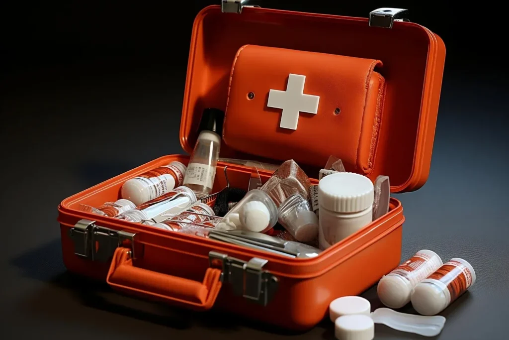 Emergency sports first aid kits in Surrey