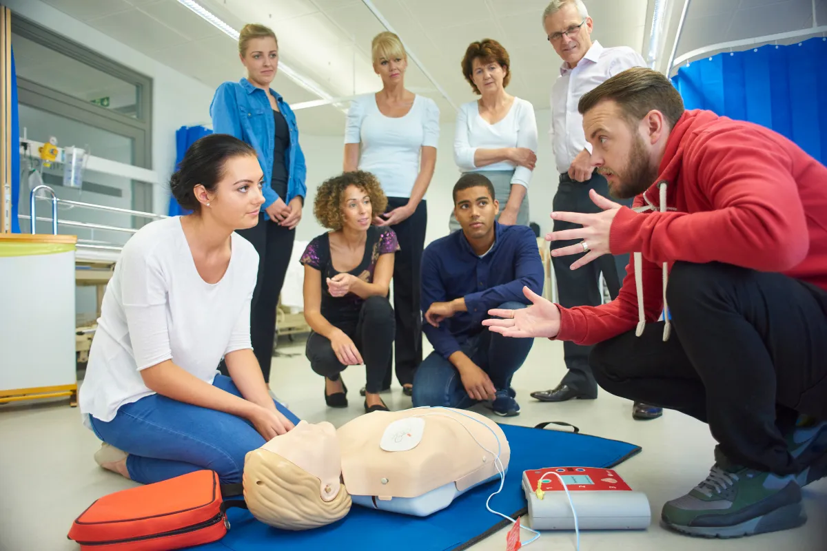 blended first aid training