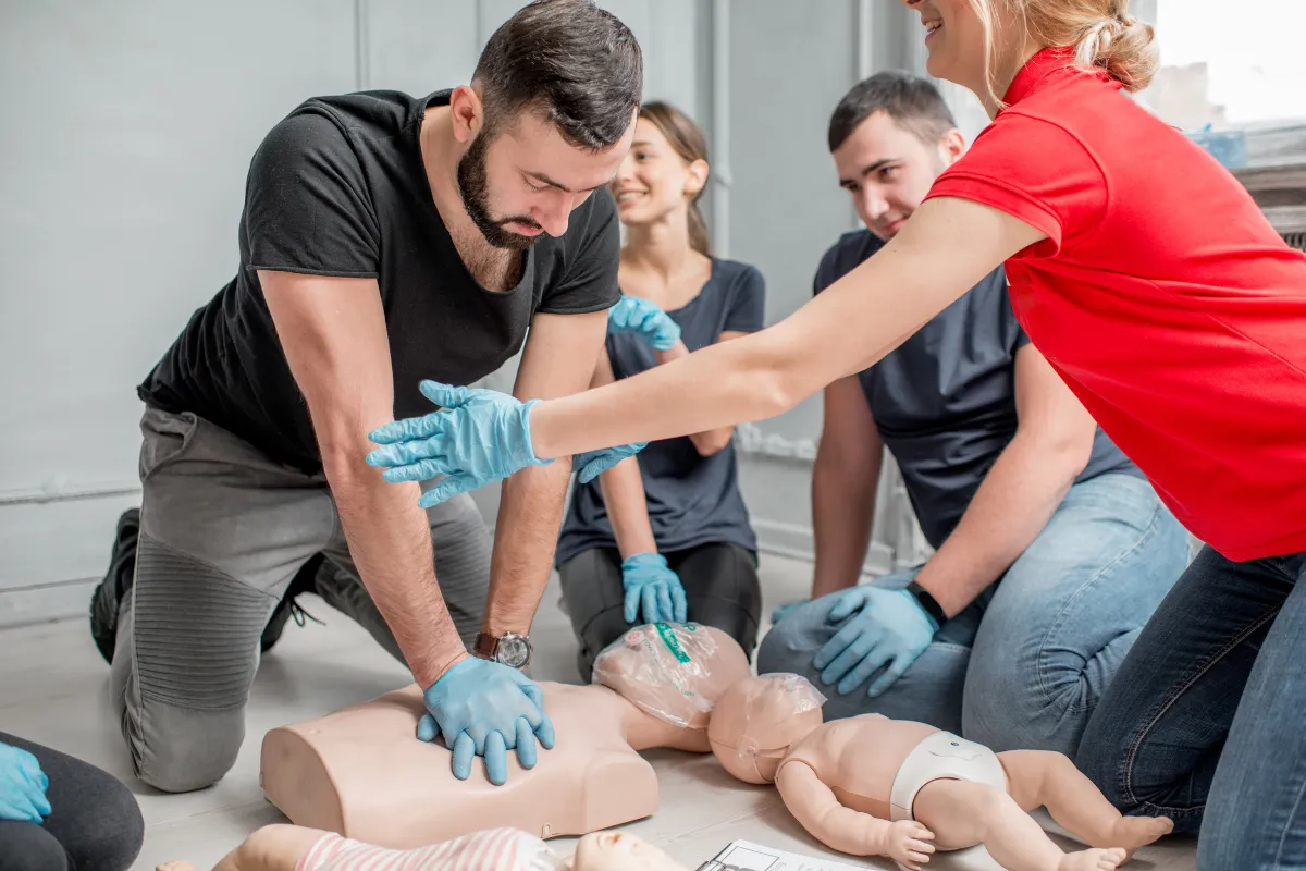 e learning blended first aid training